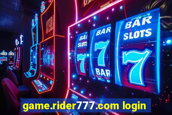 game.rider777.com login