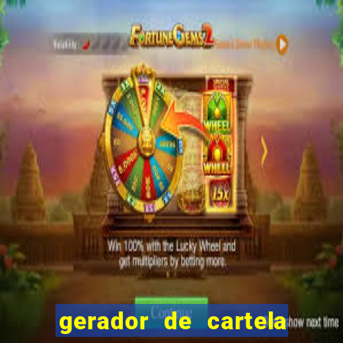 gerador de cartela de bingo para chá de bebê