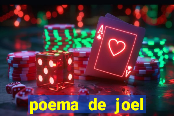 poema de joel rufino dos santos