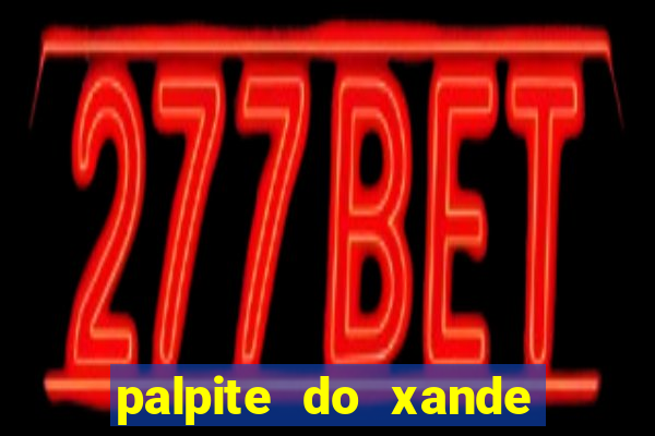 palpite do xande para hoje