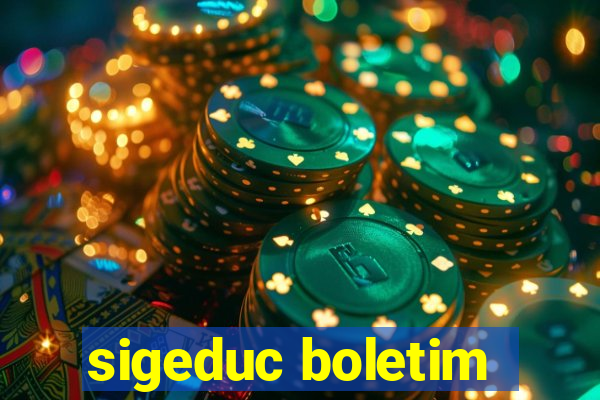 sigeduc boletim