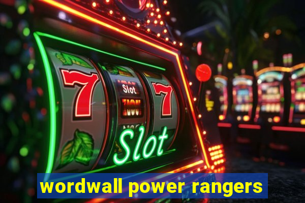 wordwall power rangers
