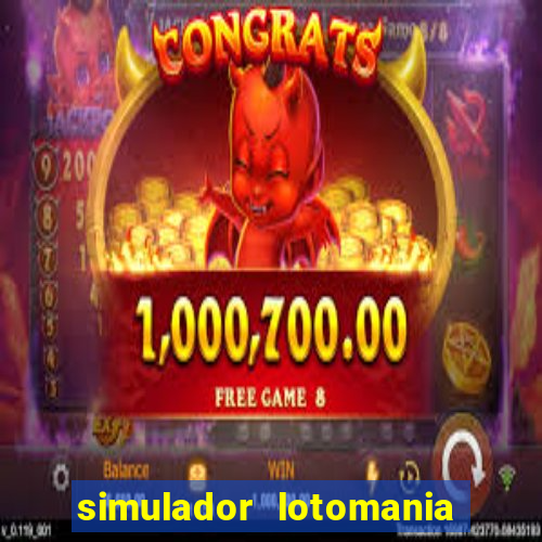 simulador lotomania - lotodicas