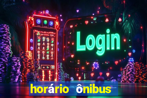 horário ônibus 122 sjc