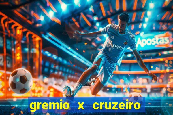 gremio x cruzeiro ao vivo hd