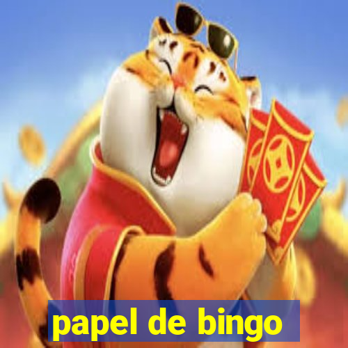 papel de bingo