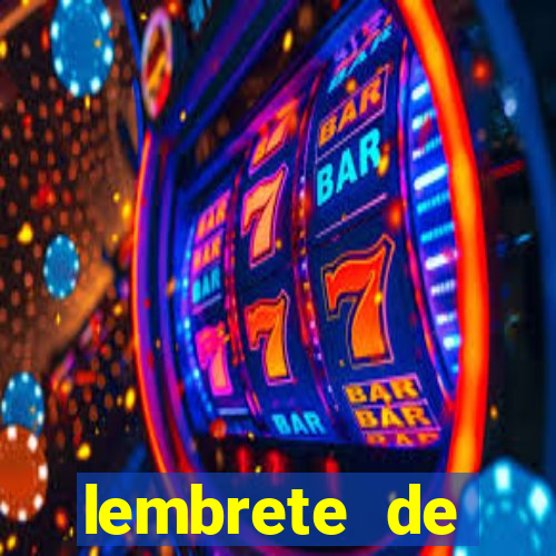 lembrete de vencimento para cliente