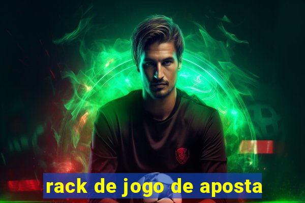 rack de jogo de aposta