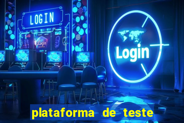 plataforma de teste pg demo