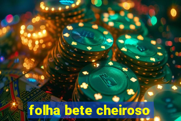 folha bete cheiroso